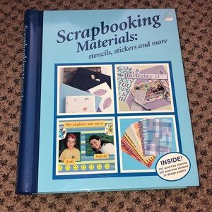 New scrapbooking materials book